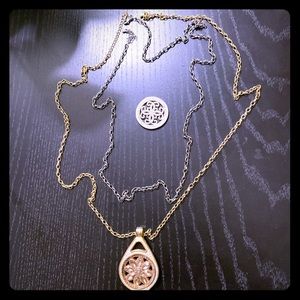 Celtic design Pendant Necklace Set